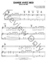 Danse Avec Moi piano sheet music cover